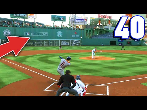MLB 20 Road to the Show - Part 40 - THE GREEN MONSTER