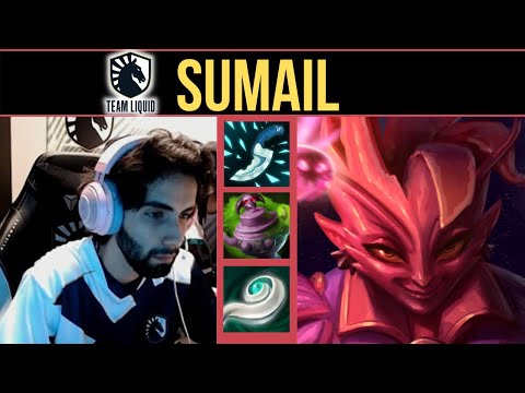 LIQUID.SUMAIL DARK WILLOW WITH QOJQVA - DOTA2 7.29 GAMEPLAY
