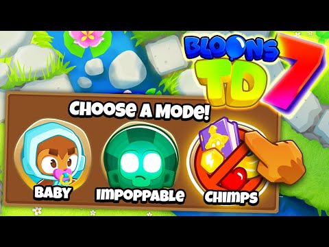I Played CHIMPS in the BTD 7 Mod!