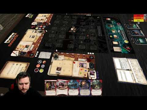 Arkham Horror LCG Társasjáték #1. | 3 fős kampányjáték az éjszakában - Game-Obscura