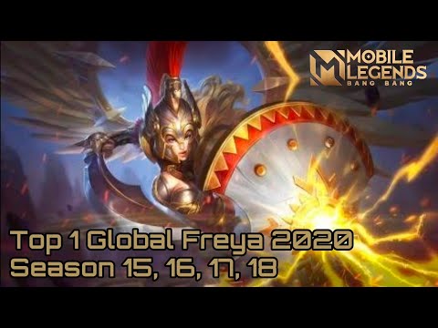 Top Global Freya 2020 Season 15,16,17,18 with Spartan Spirit skin | Mobile Legends Bang Bang | MLBB