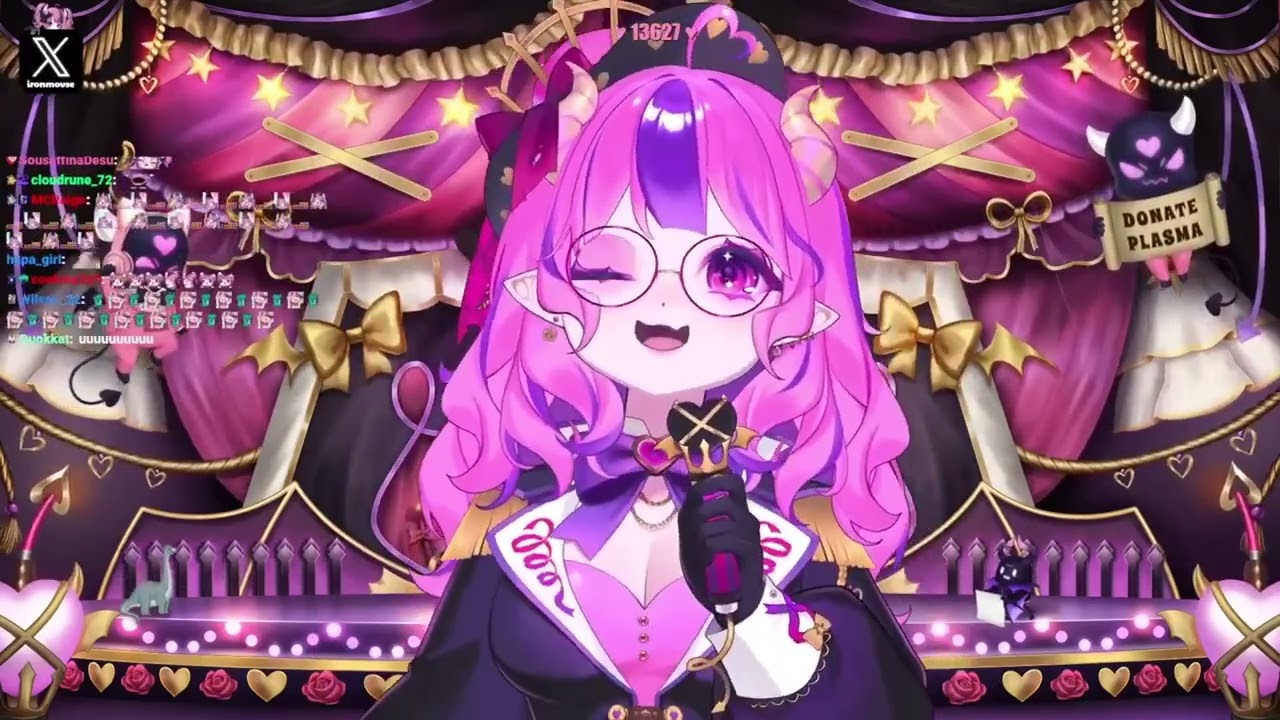 Ironmouse Sings Another Part of Me (Carnival Mouse) (Valentines Karaoke)