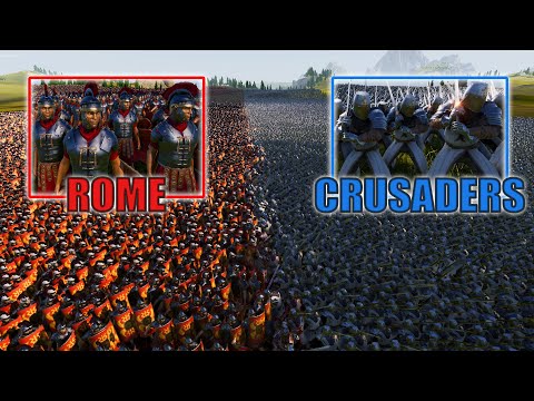 150,000 Crusaders against the Romans.  Who will win? - UEBS 2