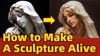 How to Make a Sculpture Alive using Controlnets & Stable Diffusion in Automatic 1111! Easy ! !