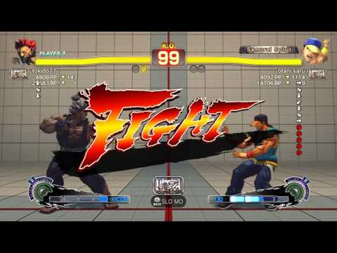 USFIV~ Akuma (tokido77) vs  Yun (otani saru) HD
