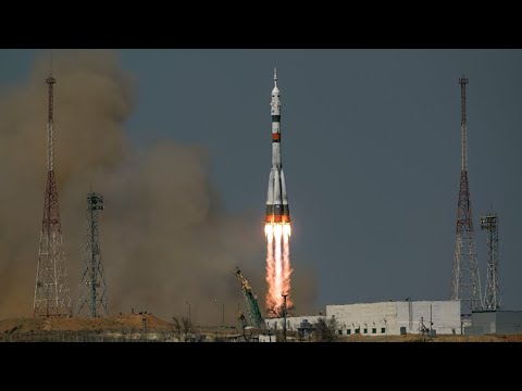 Station Crew Blasts Off on Short Ride to Station