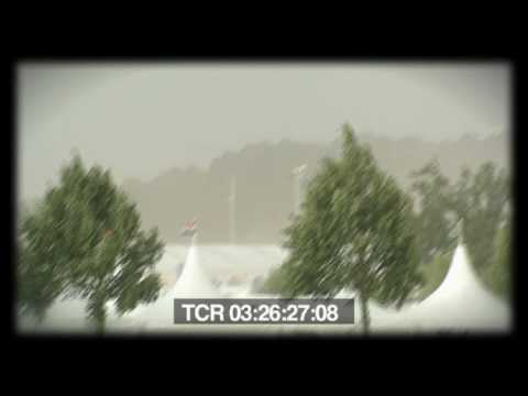 Schweres Unwetter beim CHIO 2010 in Aachen | Heavy thunderstorm at CHIO 2010 in Aachen