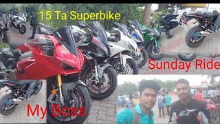 Sunday RideBmw S1000RR@Daytona 675 Boom Boom@biker