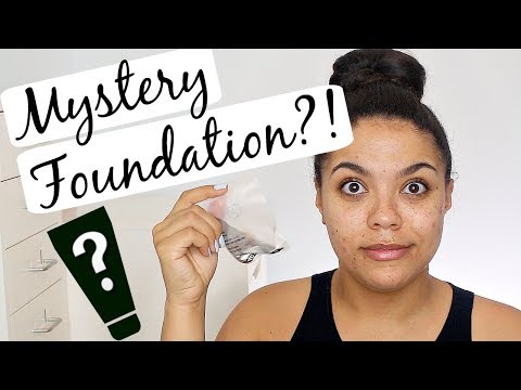 Mystery Foundation Review & Blind Wear Test | samantha jane Video