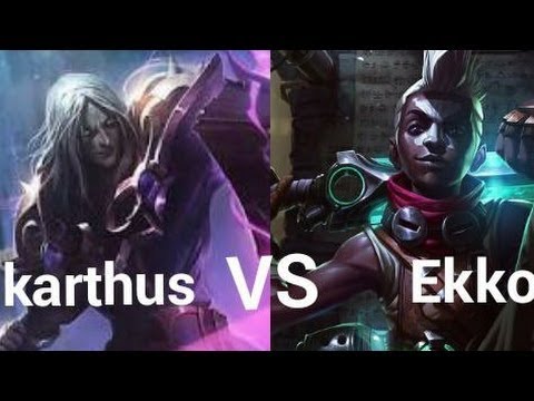 Ekko vs. Karthus Mid Ranked: PrinceofWonder
