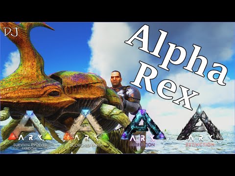 ARK Complete Series  - The Island - Ep 6 - Fighting the alpha rex