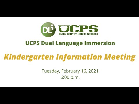 , title : '2021 UCPS Kindergarten Dual Language Immersion Information Meeting'