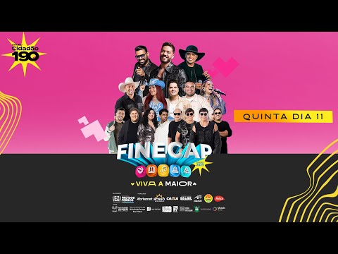 FINECAP 2025 | SHOWS: ANÍZIO JR, FELIPE GRILO, MÁRCIA FELIPE, PABLO E KELVY PABLO