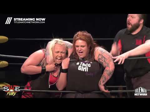 Baby D vs Miranda Gordy (Women's Wrestling) SWE Fury - Title Match Network