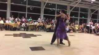 Javier Rodríguez y Moira Castellano