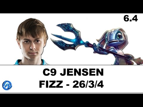 C9 Jensen - Fizz vs Corki - NA Ranked