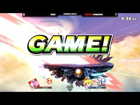 Fight for 95! - EUnited | Samsora (Peach) vs. Zeke (Yoshi) - Super Smash Bros. Ultimate - Top 4