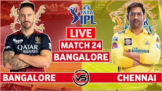 Royal Challengers Bangalore vs Chennai Super Kings Live Scores | RCB vs CSK Live Scores & Commentary