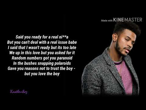 Jacob Latimore feat. Trevor Jackson - Tru Sh*t (Lyrics)