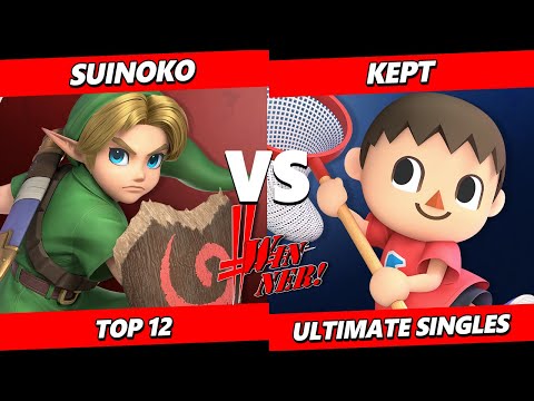 Winner! 19 - Suinoko (Young Link) Vs. kept (Isabelle, Villager) SSBU Ultimate Tournament