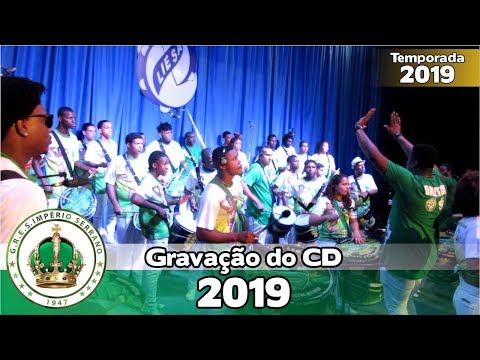 Bateria Império Serrano 2019 - Gravação do CD dos sambas-enredo