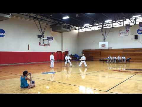 JKA New London 2012 Camp Godan (5 Dan) Exam Kumite