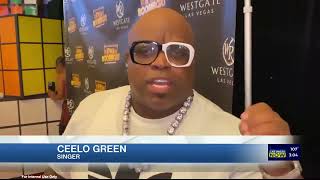 CBS Las Vegas:  Jillian Lopez and Roqui Theus Rave About Client, BOOMBOX! at Westgate Starring CeeLo