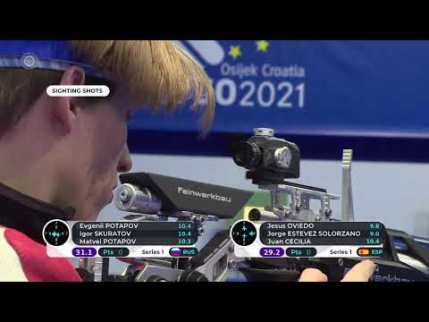 ECh Rifle/Pistol/Shotgun Croatia - Final Air Rifle Team Men Junior