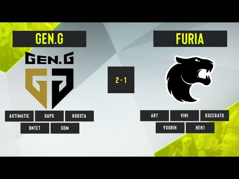 Pt-Br Furia Vs Gen G Ao Vivo