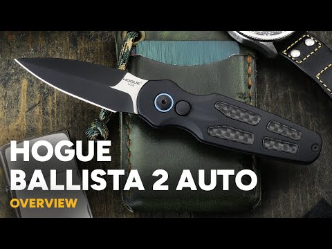 Hogue Ballista II Auto - Black Magnacut - Collector Series Hogue Ballista II Auto - Black Magnacut - Collector Series