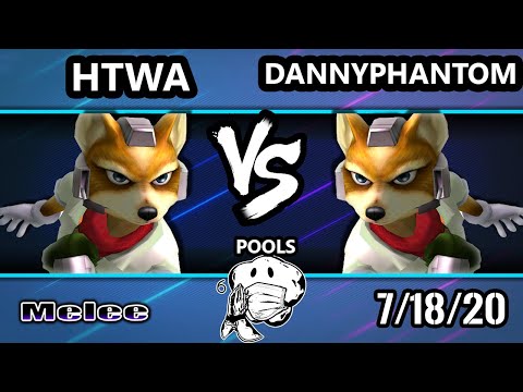 GOML 2020 SSBM - htwa (Fox) Vs. DannyPhantom (Fox) Melee Pools