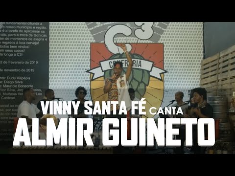 RODA DE SAMBA VINNY SANTA FÉ CANTA ALMIR GUINETO - Sim, é Samba!