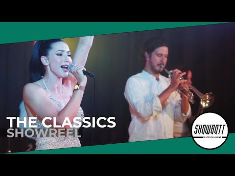 THE CLASSICS | Show band with expandable lineup. Male & female vocals. Based in Berkshire. UK Hire.