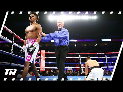 A Young Shakur Stevenson Hits Simion So Hard He Paused in Mid-Air In Viral KO