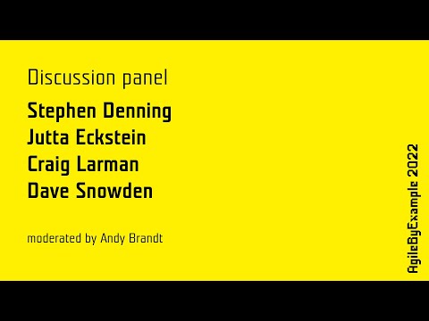 AgileByExample 2022: Discussion panel