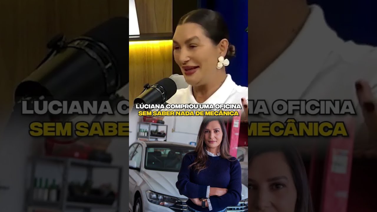 Luciana comprou uma oficina sem saber nada de mecânica #shorts