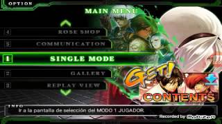 Aviso jugando kof 2013