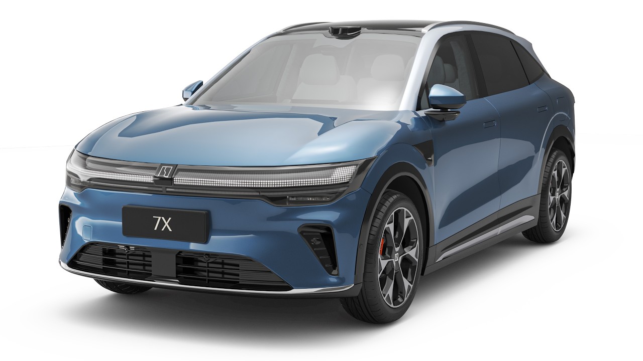 2026 Zeekr 7X With Interior 3D Model