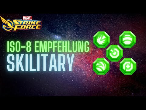 Iso 8 Empfehlungen - Geschick Militär - MARVEL Strike Force - MSF