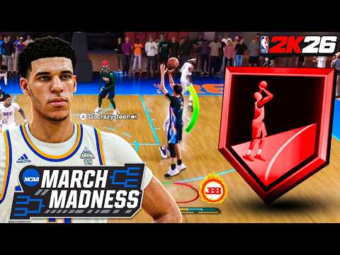 This UCLA LONZO BALL BUILD is AMAZING in the RANDOM REC on NBA 2K26!