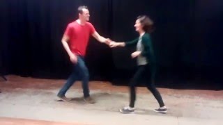 Level 1 Lindy Hop - class 02 - Elbow catches/rotational arms