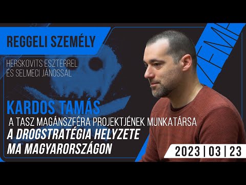 A drogstratégia helyzete ma Magyarországon - Kardos Tamás a Klubrádióban