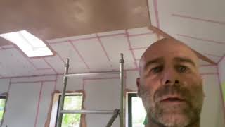 Preview of Skimming a Massive Kitchen Ceiling.