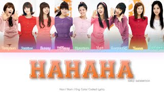 Girls’ Generation (소녀시대) HaHaHa Color Coded Lyrics (Han/Rom/Eng)