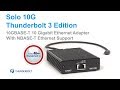 Sonnet Solo 10G Thunderbolt 3 Edition Quick Product Overview