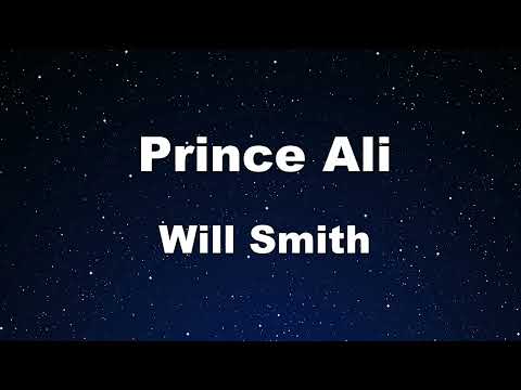 Karaoke♬ Prince Al - Will Smith 【No Guide Melody】 Instrumental