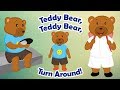 Teddy Bear Teddy Bear Turn Around English Nursery Rhyme Song For Children