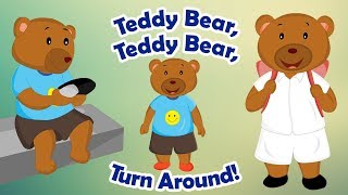 Teddy Bear Teddy Bear Turn Around  English Nursery