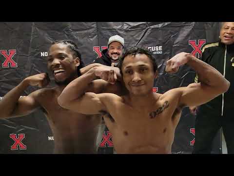 NoXcuse Promotions Weigh-in For February 4th Card At Rosecroft Raceway