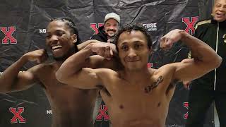 NoXcuse Promotions Weigh-in For February 4th Card At Rosecroft Raceway